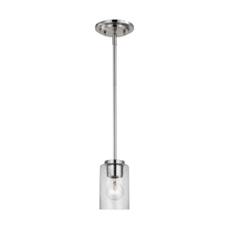 Oslo One Light Mini-Pendant in Brushed Nickel (1|61170-962)