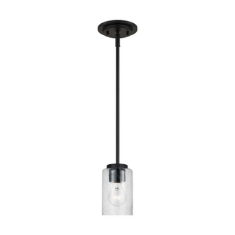 Oslo One Light Mini-Pendant in Midnight Black (1|61170-112)