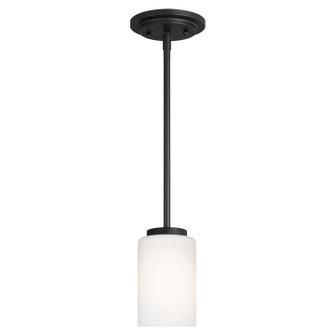 Oslo One Light Mini-Pendant in Midnight Black (1|61160-112)