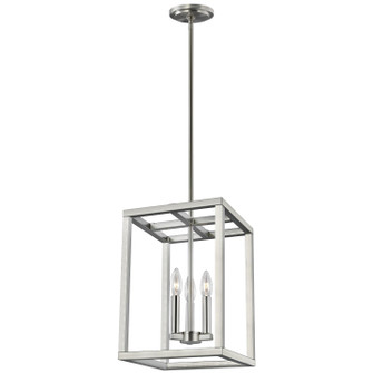 Moffet Street Three Light Hall / Foyer Pendant in Brushed Nickel (1|5134503-962)