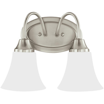 Holman Two Light Wall / Bath in Brushed Nickel (1|44806-962)