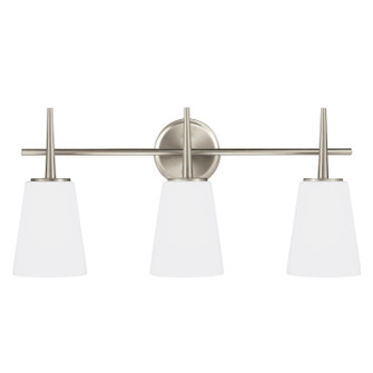 Driscoll Three Light Wall / Bath in Brushed Nickel (1|4440403-962)