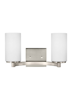 Hettinger Two Light Wall / Bath in Brushed Nickel (1|4439102EN3-962)