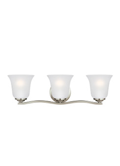 Emmons Three Light Wall / Bath in Brushed Nickel (1|4439003EN3-962)