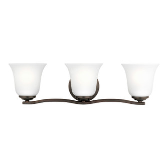Emmons Three Light Wall / Bath in Bronze (1|4439003EN3-710)
