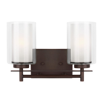 Elmwood Park Two Light Wall / Bath in Bronze (1|4437302EN3-710)