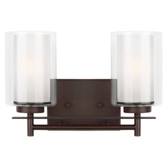 Elmwood Park Two Light Wall / Bath in Bronze (1|4437302EN3-710)