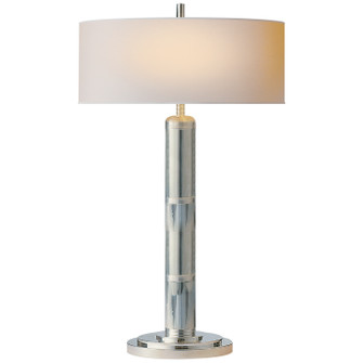 Longacre Two Light Table Lamp in Polished Nickel (268|TOB 3001PN-NP)