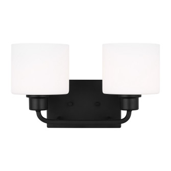 Canfield Two Light Wall / Bath in Midnight Black (1|4428802-112)