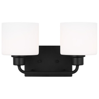 Canfield Two Light Wall / Bath in Midnight Black (1|4428802-112)