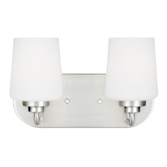 Windom Two Light Wall / Bath in Brushed Nickel (1|4402802-962)