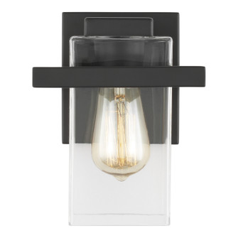 Mitte One Light Wall / Bath Sconce in Midnight Black (1|4141501-112)