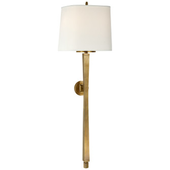Edie Two Light Wall Sconce in Hand-Rubbed Antique Brass (268|TOB 2741HAB-L)