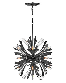 Vida LED Chandelier in Brushed Graphite (138|FR40904BGR)