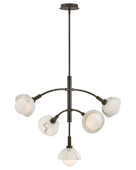 Phoebe LED Chandelier in Black Oxide (138|FR38405BX)