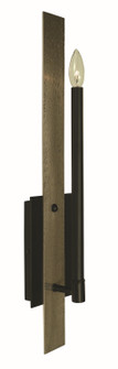 Sconces One Light Wall Sconce in Matte Black and Brushed Nickel (8|5678 MBLACK/BN)
