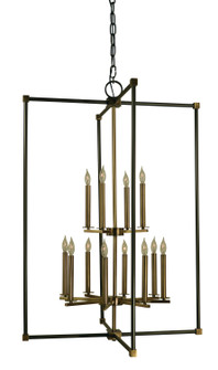 Lexington 12 Light Foyer Chandelier in Mahogany Bronze (8|4610 MB)