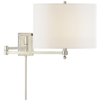 Hudson One Light Wall Sconce in Polished Nickel (268|TOB 2204PN-L)