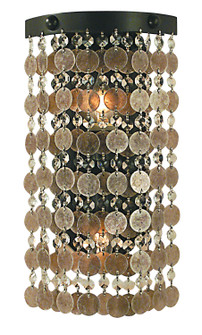 Naomi Two Light Wall Sconce in French Brass (8|2481 FB)