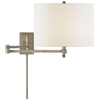 Hudson One Light Wall Sconce in Antique Nickel (268|TOB 2204AN-L)