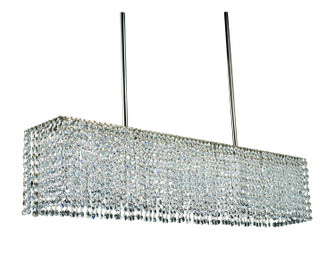 Princessa Four Light Island Chandelier in Polished Silver (8|2048 PS)