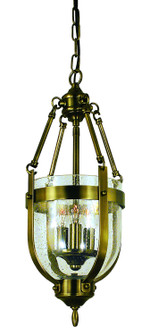 Hannover Three Light Chandelier in Antique Brass (8|1013 AB)