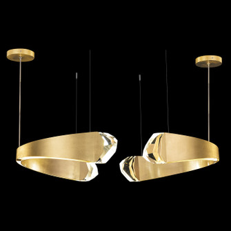 Strata LED Pendant in Gold Leaf (48|931840-2ST)