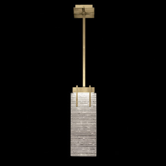 Terra LED Pendant in Gold/Rake Clear (48|931040-35ST)