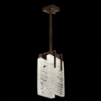 Terra LED Pendant in Bronze/Rake Clear (48|930540-45ST)