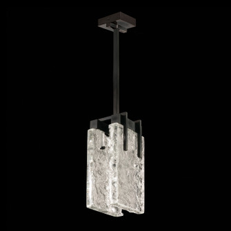 Terra LED Pendant in Black/Clear Glass (48|930540-11ST)