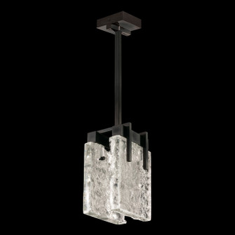 Terra LED Pendant in Black/Clear Glass (48|930240-11ST)
