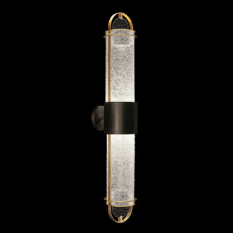 Bond LED Wall Sconce in Black & Gold/Diamond Blanket (48|926450-21ST)