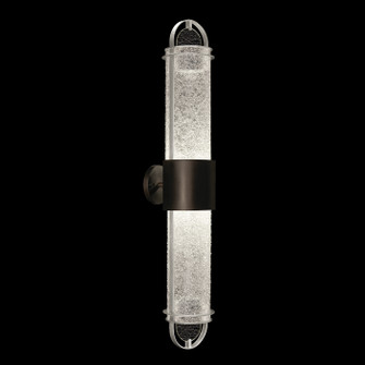 Bond LED Wall Sconce in Black & Silver/Diamond Blanket (48|926450-11ST)