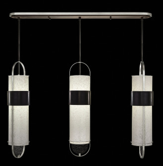 Bond LED Pendant in Black/Silver (48|926140-12ST)