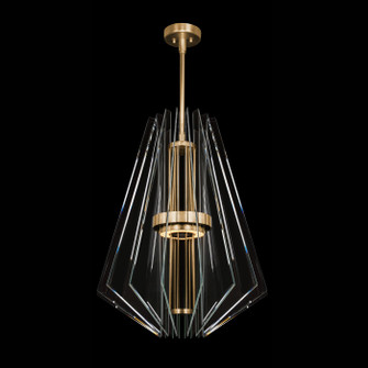 Newton LED Pendant in Gold/Down Glass (48|917040-2ST)