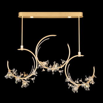 Azu LED Pendant in Gold Leaf (48|915340-2ST)
