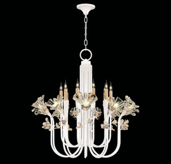 Azu LED Chandelier in White Gesso (48|915140-3ST)