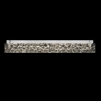 Terra LED Bath Bar in Silver/Clear Glass (48|913950-21ST)