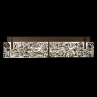 Terra LED Bath Bar in Bronze/Clear Glass (48|913450-41ST)