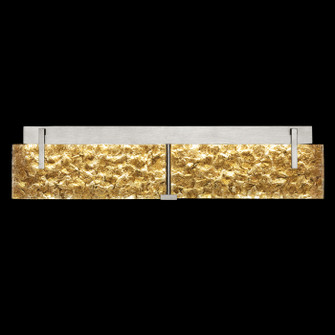Terra LED Bath Bar in Silver/Gold Leaf Glass (48|913450-22ST)