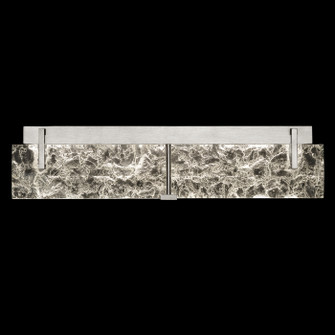 Terra LED Bath Bar in Silver/Clear Glass (48|913450-21ST)