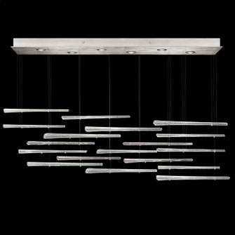 Elevate LED Pendant in Silver/Crystal Stardust Spires (48|895140-131ST)