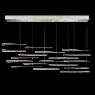 Elevate LED Pendant in Silver/Ebony Stardust Spires (48|895140-141ST)
