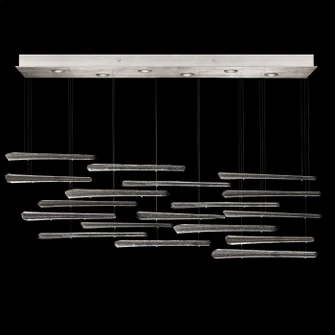 Elevate LED Pendant in Silver/Ebony Stardust Spires (48|895140-141ST)