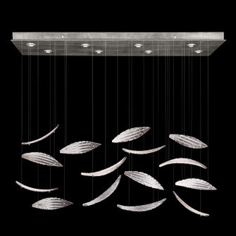 Elevate LED Pendant in Silver/White ''Plumes'' (48|894840-122ST)