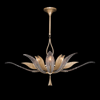 Plume Eight Light Pendant in Gold/Dichroic ''Plumes'' (48|893740-2ST)