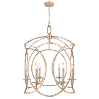 Cienfuegos Six Light Chandelier in Gold Leaf w/No Shades (48|889840-SF3)