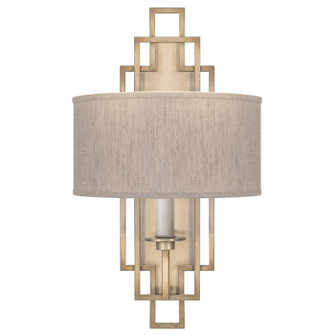 Cienfuegos One Light Wall Sconce in Gold w/Greige Fabric Shades (48|889350-31ST)