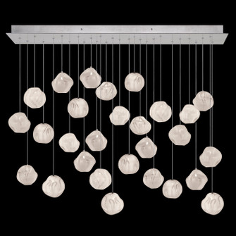 Vesta LED Pendant in Silver w/White Glass (48|867840-11LD)