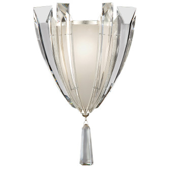 Vol de Cristal One Light Wall Sconce in Silver (48|799550ST)